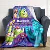Monsters Inc Storybook Adventures Flanelldecke Super Weich Warm Gemütlich Decke Für Sofa Bett Büro Reisen Ganzjahres Heimdekoration Geschenk