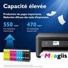 Cartouche d'encre Compatible - TRAHOO - 503XL - Multi-couleurs - Haute qualité - 12 cartouches
