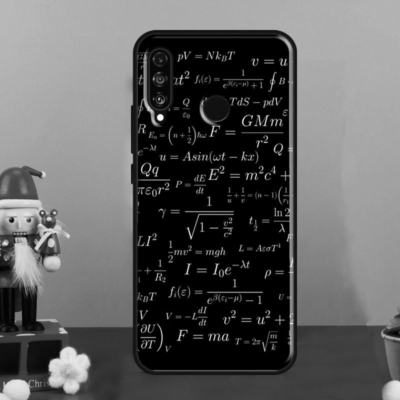 Physik Wissenschaft Mathe Formel Für Huawei Nova Y70 Y90 Y60 Y72 Y73 Y61 Y91 9 10 SE 12i 12s 11i 8i P30 P40 Lite P60 Pro Hülle