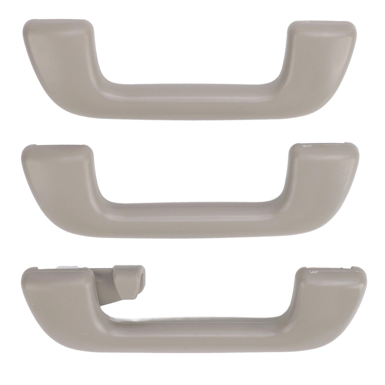 Neoglint Unisex 3Pcs Inner Roof Pull Grab Handle 74610‑52020 Comfortable Touch Ceiling Grab Handle For Yaris Vios Corolla Altis Auris