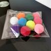 Spielzeug Kreatives Spielzeug 10 Stück Plüschball Katze Bunter Katze Interaktiver Hüpfball Lustige Indoor Kätzchen Bälle Kauspielzeug Katzenbedarf