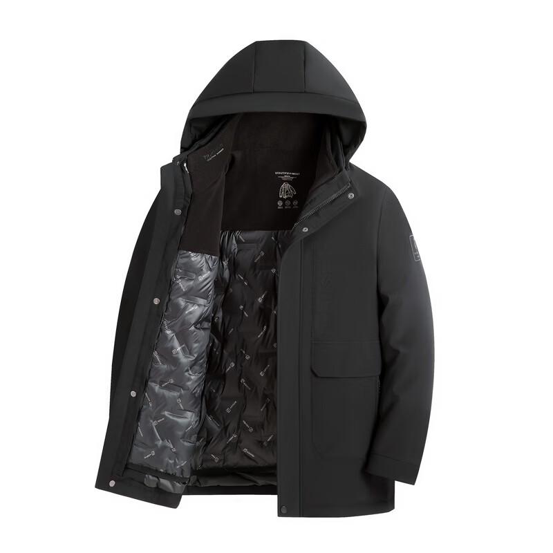 Men's Winter Hooded Down Jacket