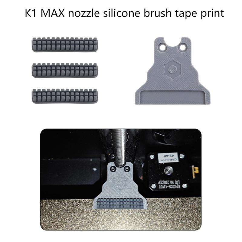 Silikonbürste zur Düsenreinigung für Creality K1, K1C und K1Max 3D-Drucker der K1-Serie