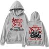 2026 Hot Boy Group Stray Kids Domin ATE World Tour Double‑Sided Print Hoodie Loose Men Women Hoodie Soft Cotton Sweatshirt Loose Cozy and Versatile