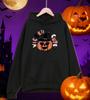 Halloween Wicked Cute Pumpkin Head Print Men Hoodie Hip Hop Loose Streetwear All-Match Fleece Hoody Autumn Multicolor Sportswear
