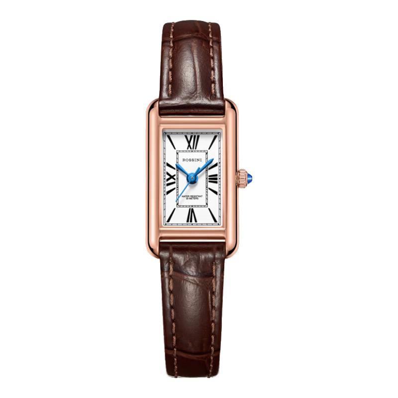 ROSSINI Women s Vintage Square Quartz Watch