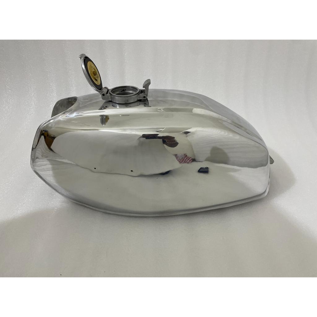 Honda CB400 CB400A 1978 Chrome Steel Petrol Fuel Gas Tank + Cap |Fit For