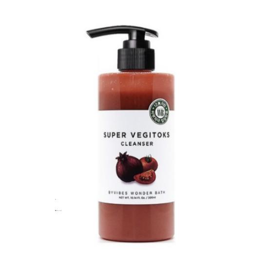 WONDERBATH Super Vegitoks Cleanser Red Deep Pore Cleansing Foam 300ml