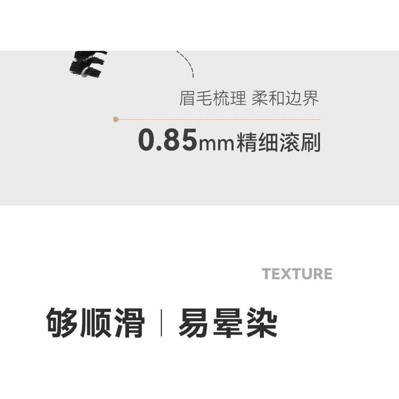 NOVO - Mist Shaped Tri-Color Eyebrow Powder - 3 Colors