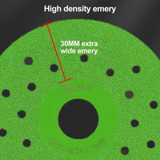 Diamond Chamfered Saw Blade High Strength Universal Compatibility Easy To Install Unbreakable Glass Diamond Cutting Blade