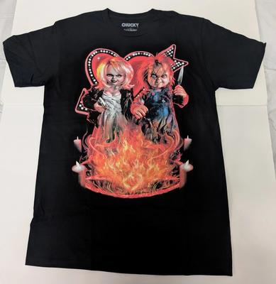T-shirt da uomo Bride Of Chucky Ufficiale Chucky e Tiffany Movie Tee