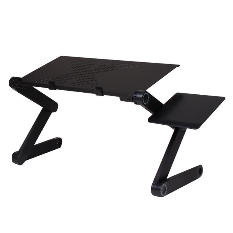 OLOEY Foldable Aluminum Laptop Stand with Fan & Mouse Pad