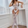 For Women Adult Sexy Bodystocking Erotic Mesh Lingerie Open Crotch Bodysuit Women Crotchless Underwear Sex Costumes Sleeveless Catsuit Sleepwear