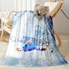 Football Player Action Blanket Warmthful Decor Perfect for Couch Sofa Bedding Four Seasons Universal Playful Design