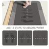 Fast Drying Diatomite Bath Mat Bathroom Foot Mat Bathroom Toilet Absorbent Quick Dry Non Slip Easy Clean Home Decor