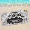 Cartoon H-HIRONOS Anime Beach Swimming Towel Soft Absorbent Washcloth Children's Gifts For Kids Travel Camping Gym
