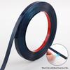 Zwarte Peel-and-Stick Spiegelrand - Flexibel Zelfklevend voor Muur, Plafond, Vloer, Kast, (5m 0,8cm)