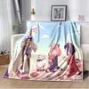Spy x family Cartoon anime Kawai Throws Blanket Kid Super Home Soft Flannel Blanket for Travel Bedding Blanket for Birthday Gift
