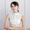 Women's Hollowed Out Breathable Fake Collar Fashionable Standing Collar, Professional Casual Versatile, Detachable Fake Collar