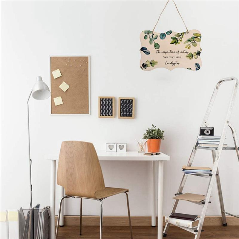 Good-Wood Plakette Holz Unpoliertes Schild zum Aufhängen DIY Holz Nachrichtentafel Malerei Rustikal Hochzeit Heimdeko Holzplakette