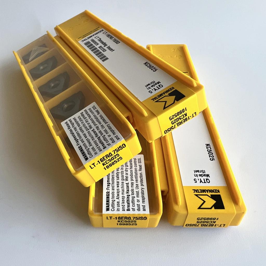 KENNAMETEL / LT-16ER0.75ISO KC5025 / Original Carbide Blade 10 Pcs