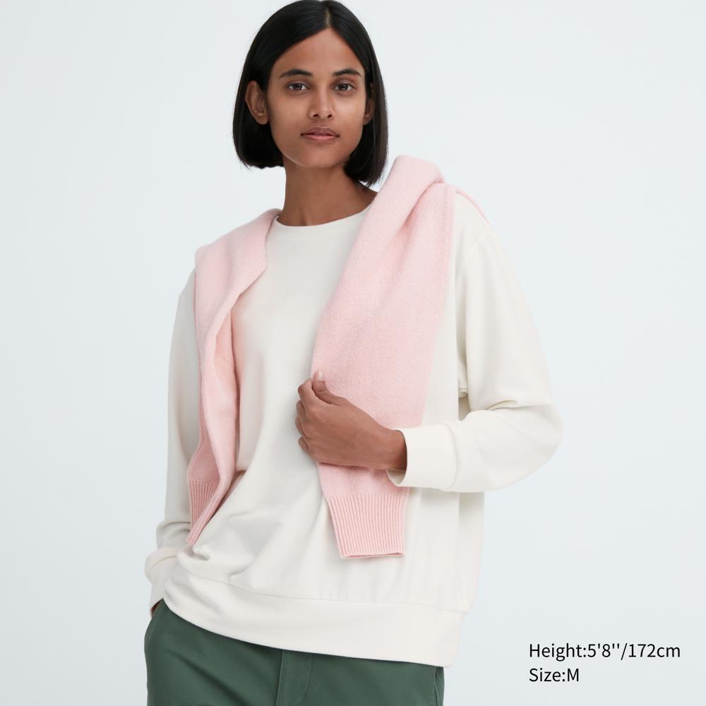 

UNIQLO Мягкий трикотаж из флиса с завинчивающимся воротником и длинными рукавами