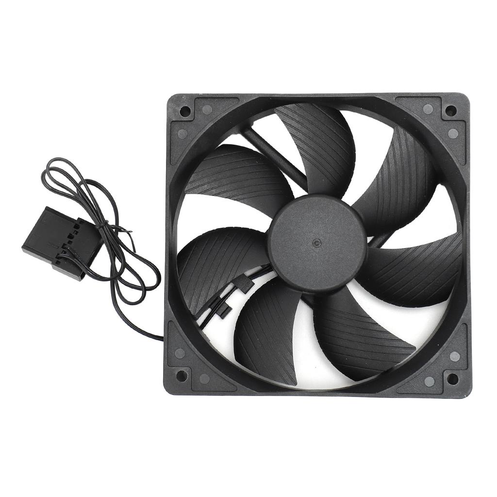 Computer Case Fans 120x120x25mm High Accuracy Dual Ball Bearing PC Exhaust Cooling Fan 3000RPM 2pin Case Cooler Fan