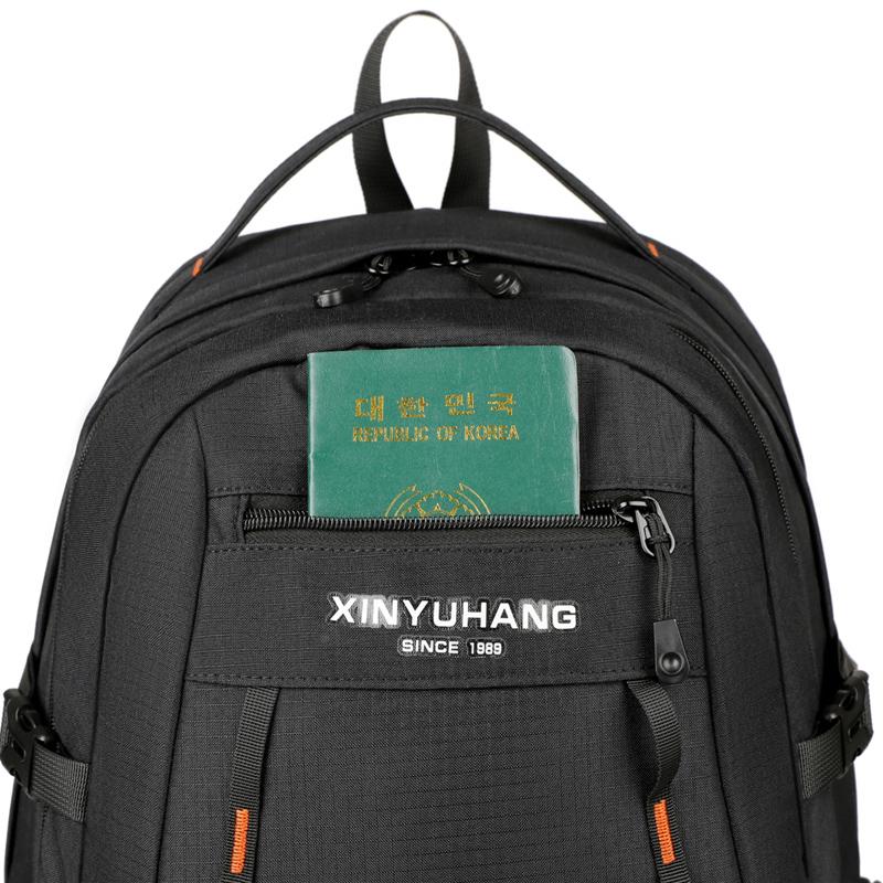 Pánské batohy Oxford voděodolný batoh Business počítačová taška Běžný cestovní batoh Školní taška pro seniory střední školy