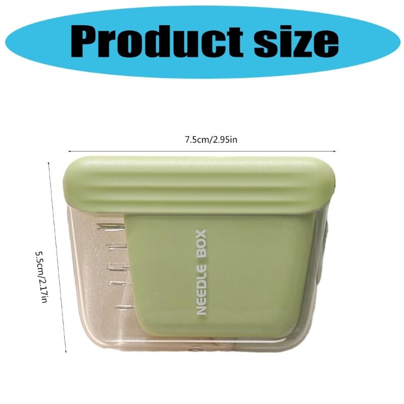 Magnetic Needle Storage Case Magnetic Needle Keeper Needle Organizers Needle Case Sewing Needle Holder for Sewing