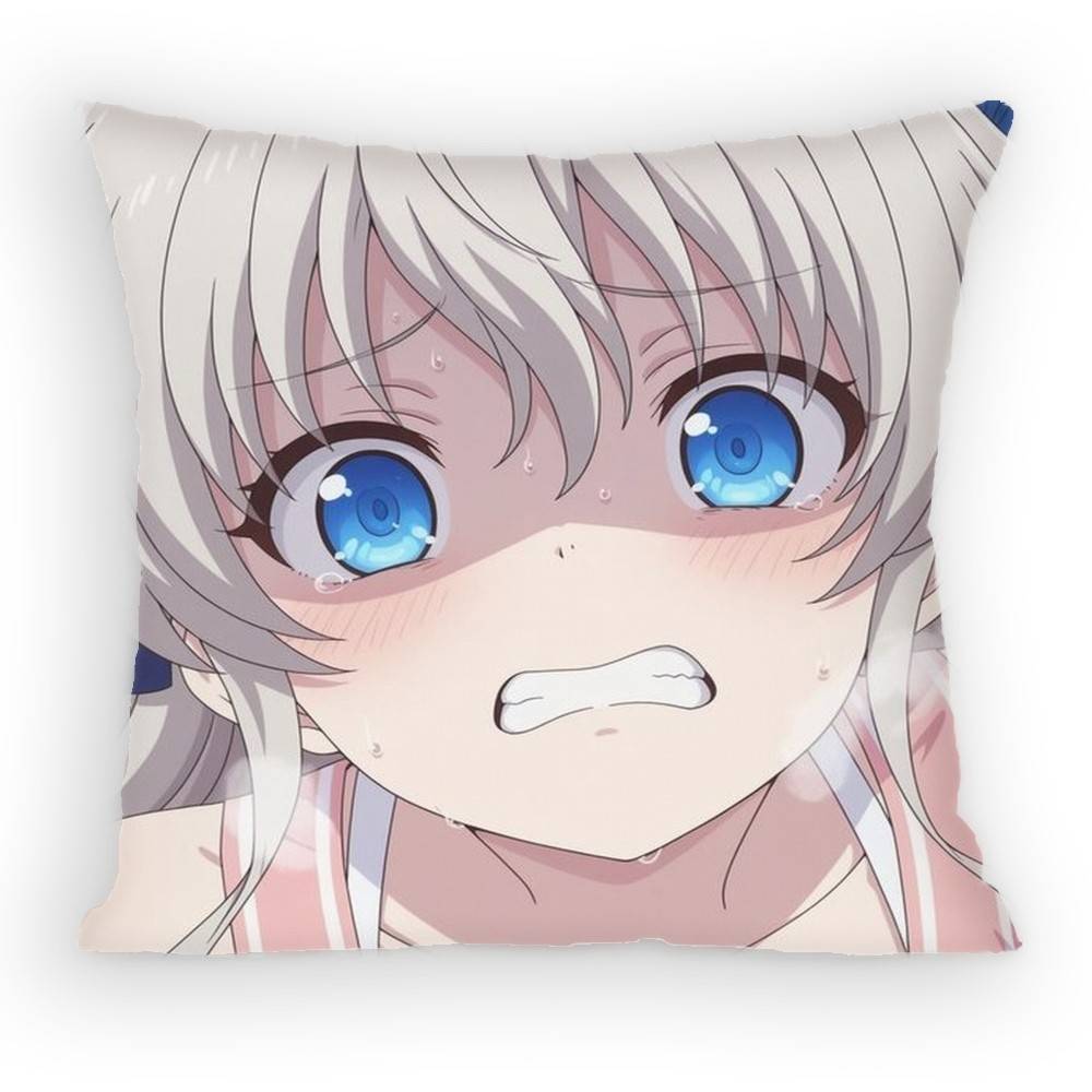 Charlotte Tomori Nao Pillow Case Sofa Living Room for Bedroom car Headboard Backrest Cushion Square Cushion Nap Time