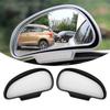 Side View Blind Spot Mirror, Car Mirror Wide Angle Side Mirror Adjustable Attach On Rear View Mirror For Car SUV Motorcycle C8W3