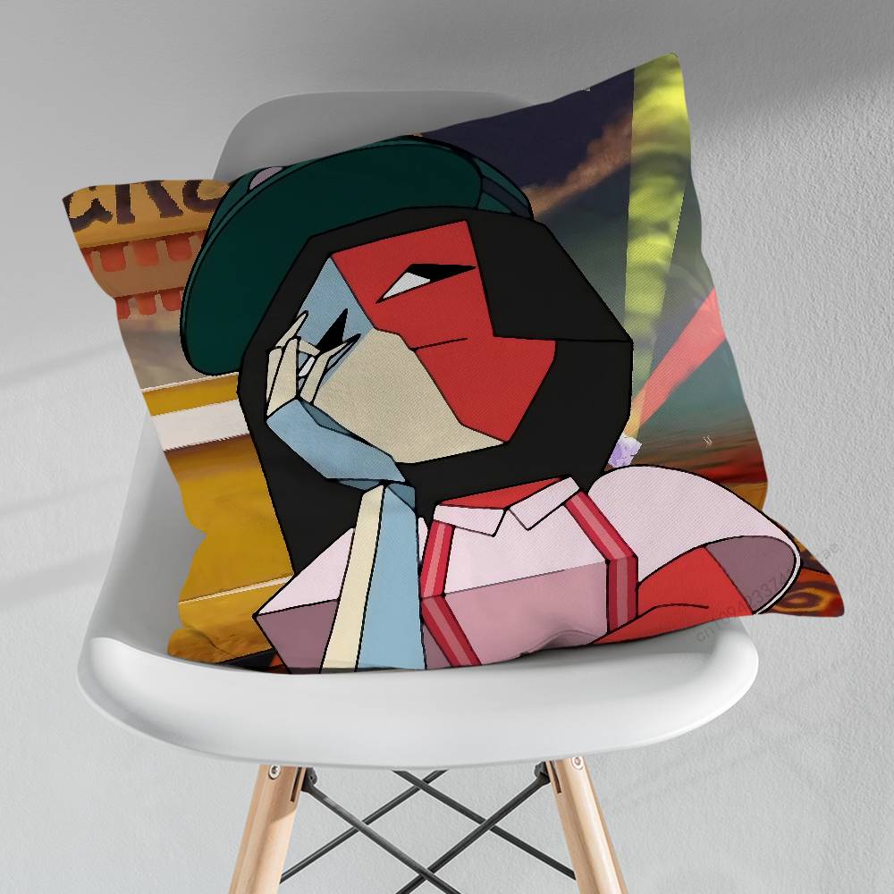 EENA Game DDream BBBQ Pillowcase for Sofa Room Office Decor Printing Merchandise AllMatch Cushion Cover