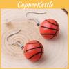 Earrings Creativity Resin With Basketball Design For Casual Or Wear Party