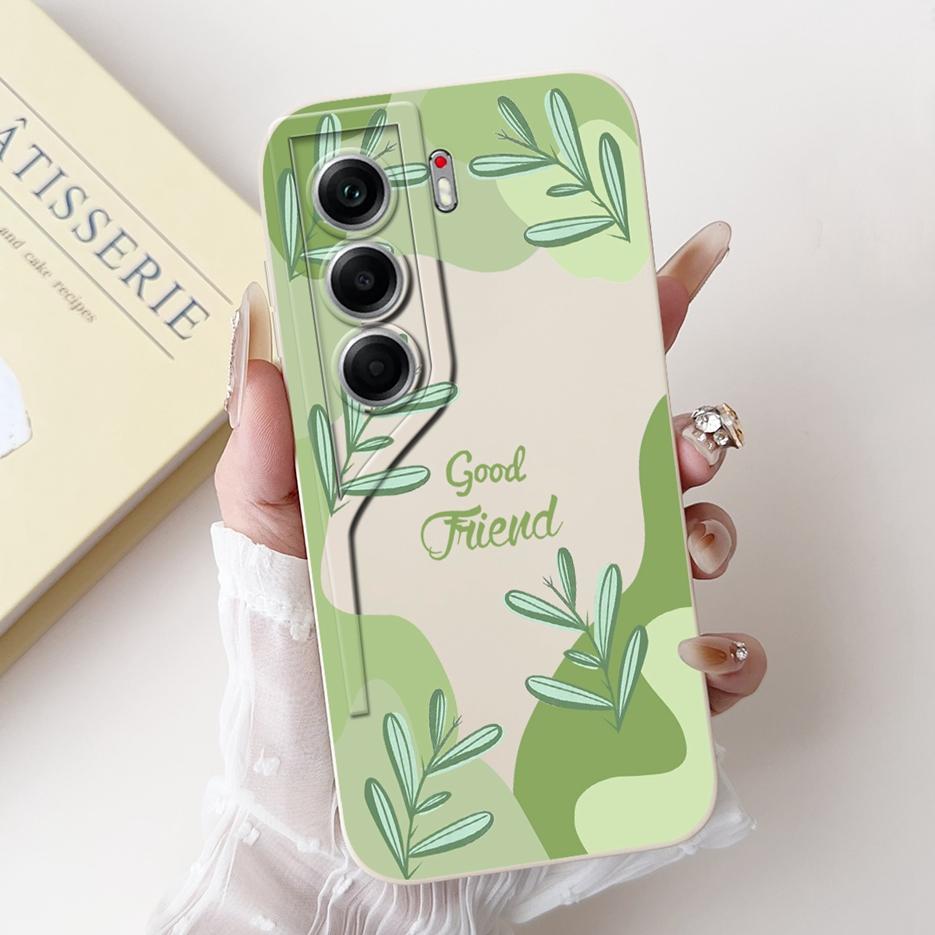 For Tecno Camon 40 Pro 4G Case CM6 Luxury Art Painted Cover Shockproof Phone Case For Tecno Camon40 Camon 40 Pro CM7 Soft Fundas