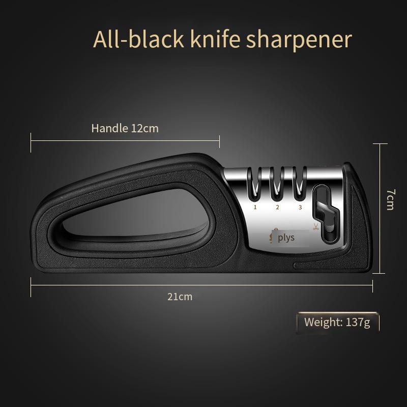1PC Household Kitchen Knife Sharpener Multifunctional Whetstone Fine Grinding Fast Sharpening Scissors Cutting Tool Sharp Sharpening Artifact