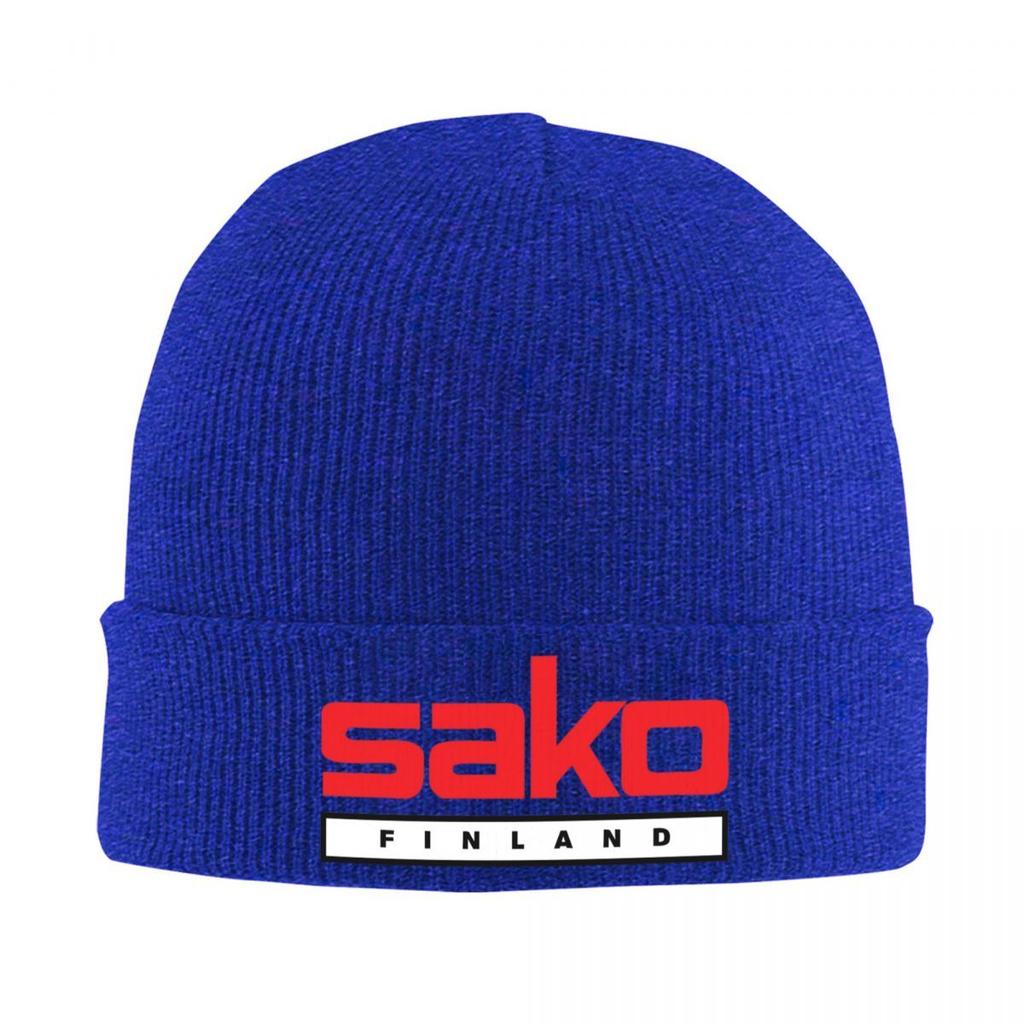 Sako Arms Warm Knitted Cap Hip Hop Bonnet Hat Autumn Winter Outdoor Beanies Hats for Men Women Adult