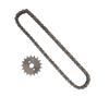 428 17T 17mm Sprocket 428 Drive Chain 60 Links Kit for 50cc?250cc ATV Dirt Bike Go Karts Motorcycle