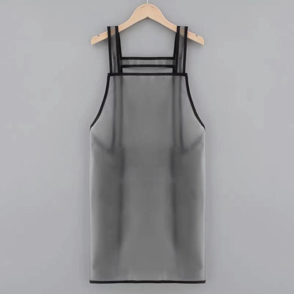 Customized Waterproof TPU Apron with Logo - Transparent and Oil-resistant