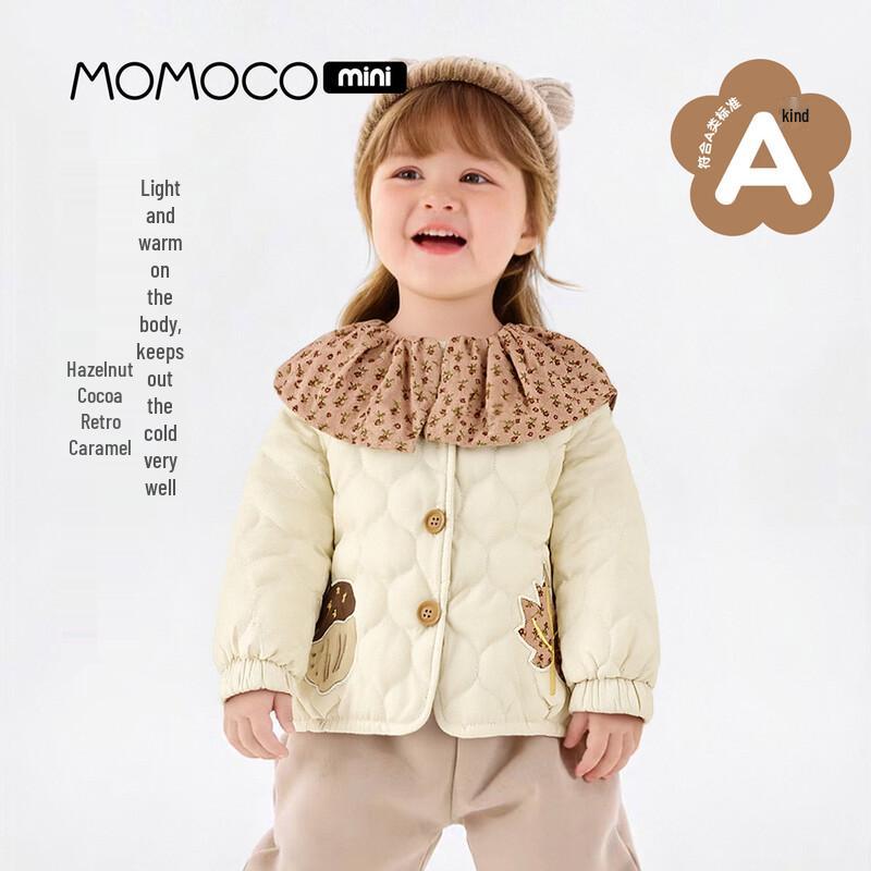 MOMOCO Kids  Floral Padded Winter Jacket 80