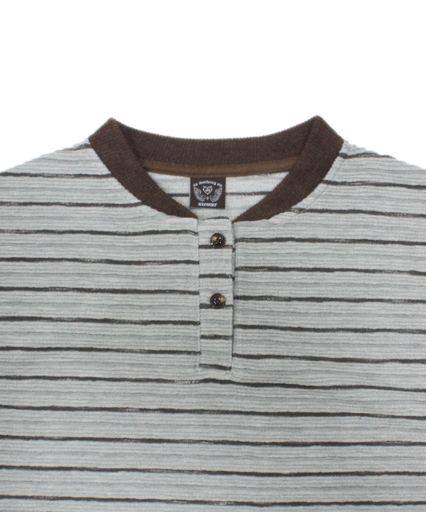 AZENDER Henry Boucle Stripe Grey