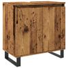 Bathroom Cabinet with Rustic Wood Look 58 x 33 x 60 cm Engineered Wood