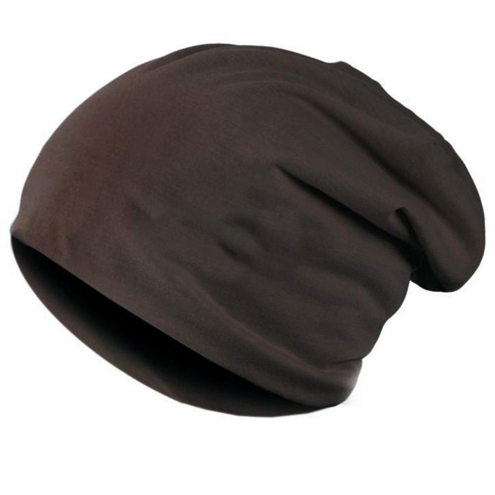 Casual Hat Solid Winter Beanies Oversize Cap Sport Hat Unisex Hip-hop Bonnet