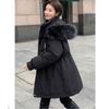 Autumn and Winter Plus Velvet Jacket Women's Loose Cotton Jacket Short Hooded Style Overcomes Casual Cotton Jacket