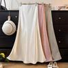 Spring 2025 French Satin High-Waisted Mermaid Skirt: Glossy, Slimming, Elegant for Women