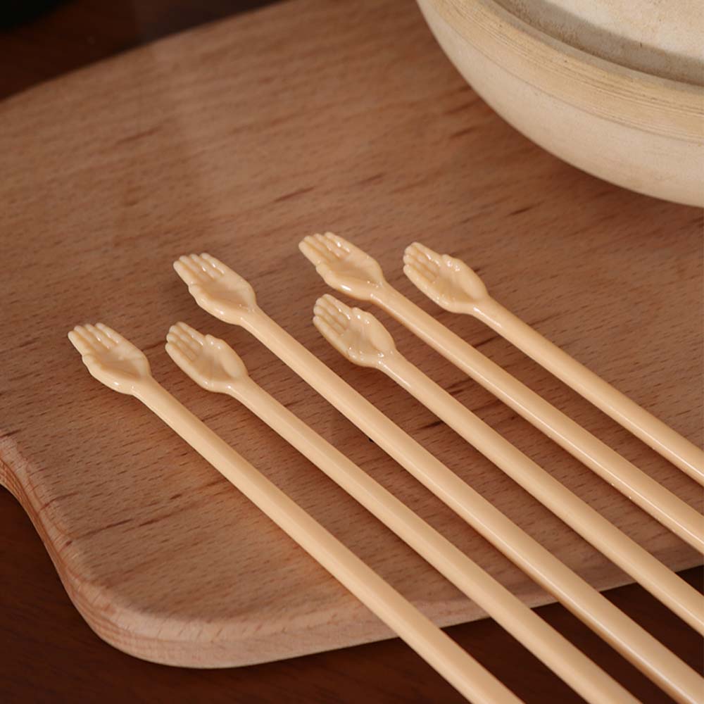 5 párů Hůlky s dlouhou rukojetí do dlaně Plastové tréninkové hůlky pro děti Začátečník