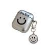 Silver plated smiley face AirPods 1 earphone cover pro second generation airpodspro1 protective cover anti-drop 1st generation