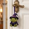 Patchwork Tier-Set Halloween Freunde Set, DIY Nähen 4 Bastel Süße Charaktere herstellen, für Anfänger Handgemachtes Geschenk Feiertagsdekoration Niedlich