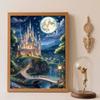 5d Diamond Painting Full of Diamonds Diy Fairy Castle Embroidery Decorative Painting Ornaments Living Room