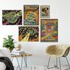 Abstract Comic Retro Novelty Newspaper Prints Poster Canvas Painting Modern Wall Art Pictures For Living Room Bedroom Home Decor