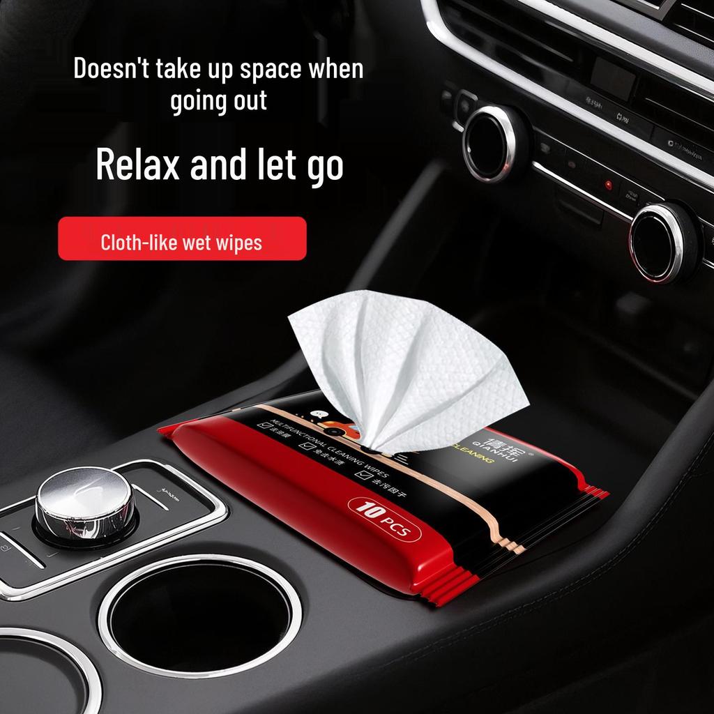 Car Glass Oil Film Removal Wipes - No-Wash Windshield & Interior Cleaner